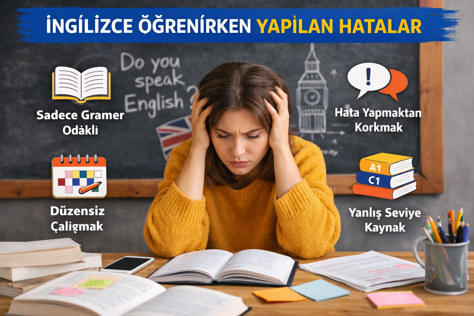 İngilizce Öğrenirken En Sık Yapılan Hatalar