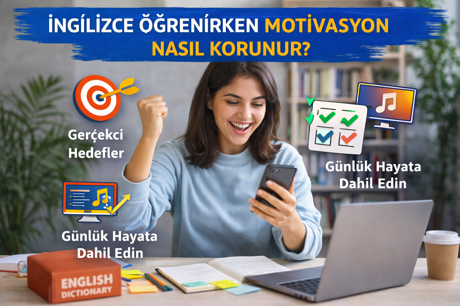 İngilizce Öğrenirken Motivasyonu Nasıl Koruyabilirsiniz