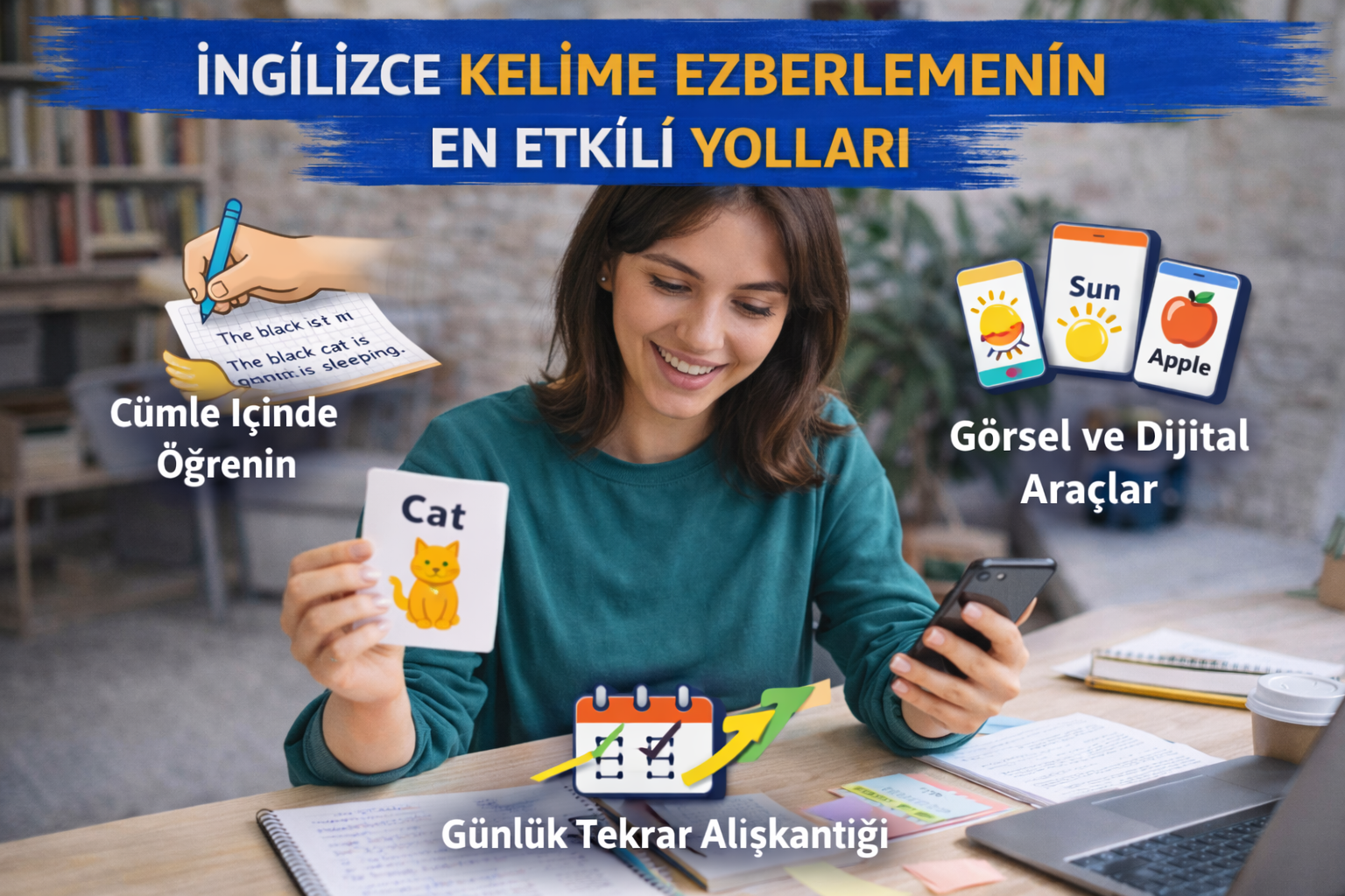 İngilizce Kelime Ezberlemenin En Etkili Yolları