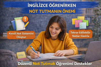 İngilizce Öğrenirken Not Tutmanın Önemi